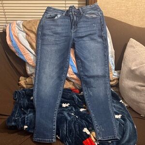 KanCan Dark Blue Women's Skinny Jeans